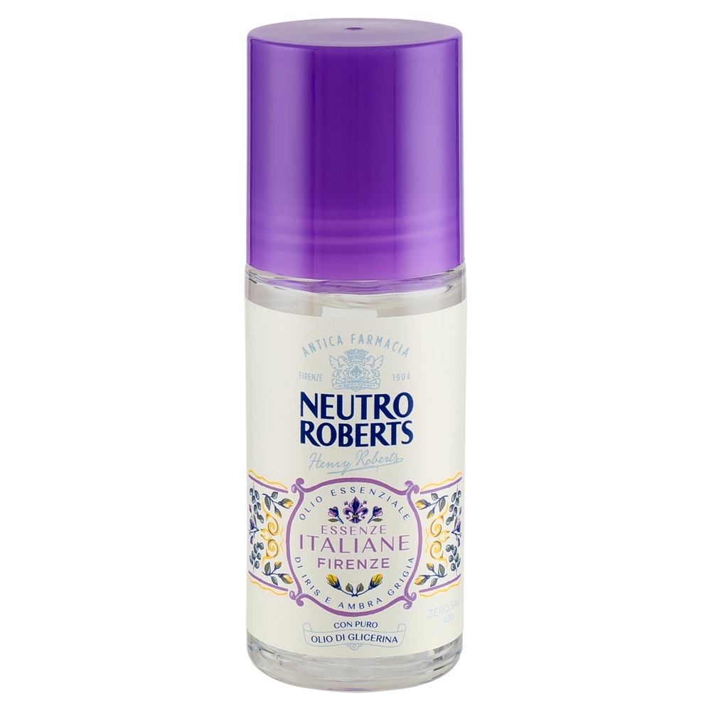 Neutro Roberts Essenze Italiane Firenze Olio Essenziale di Iris e Ambra Grigia 50 ml